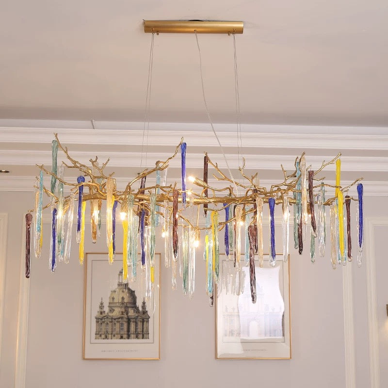 chandelier for small living room
