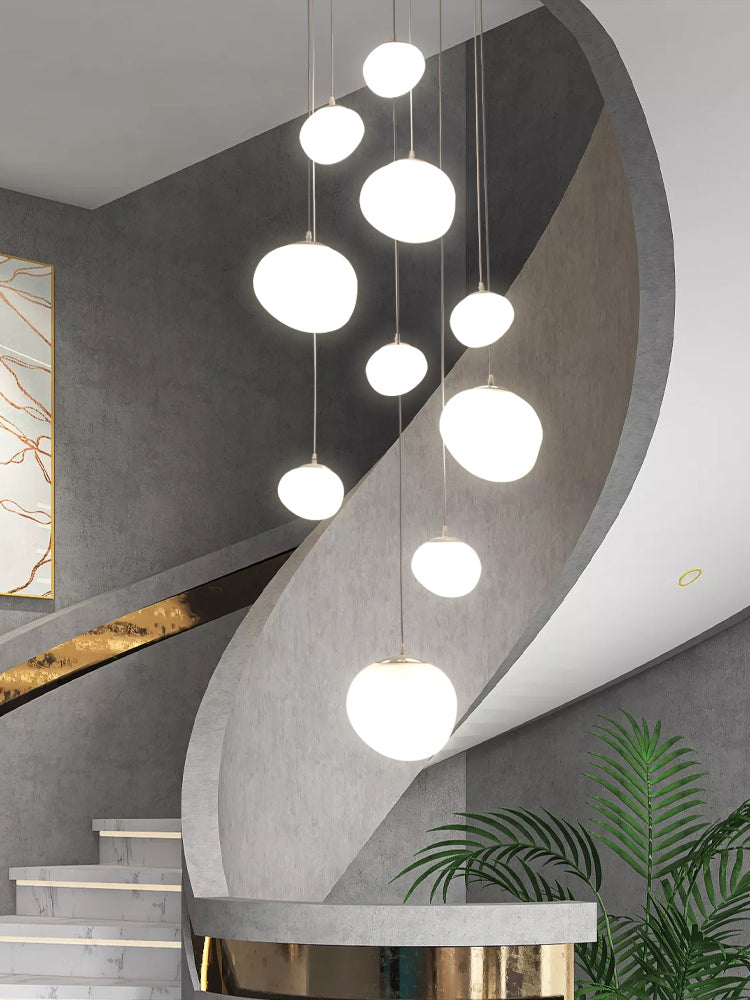 Luxe lighting solution for staircases