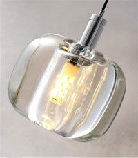 Thumbnail for Modern transparent crystal spiral chandeliers are used for staircase lighting; square crystal chandeliers are suitable for high-ceilinged entrance halls.