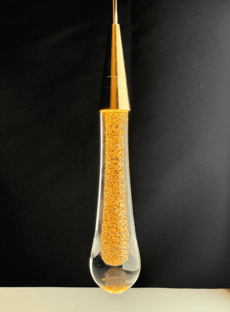 High-end crystal raindrop chandelier, champagne rain with gold powder for grand ballroom hotel lobby foyer,UL