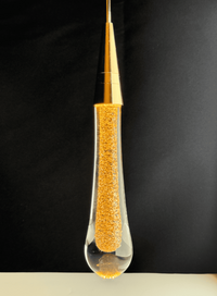 Thumbnail for High-end crystal raindrop chandelier, champagne rain with gold powder for grand ballroom hotel lobby foyer,UL