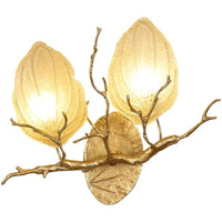 Thumbnail for Vintage handcrafted copper flower wall sconce, floral design with shadow play for foyer staircase hallway lighting