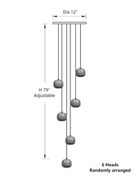 Thumbnail for spiral crystal chandelier for foyer and staircase, square K9 glass design for high ceiling entryway lighting