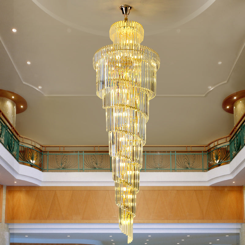 large crystal chandelier 