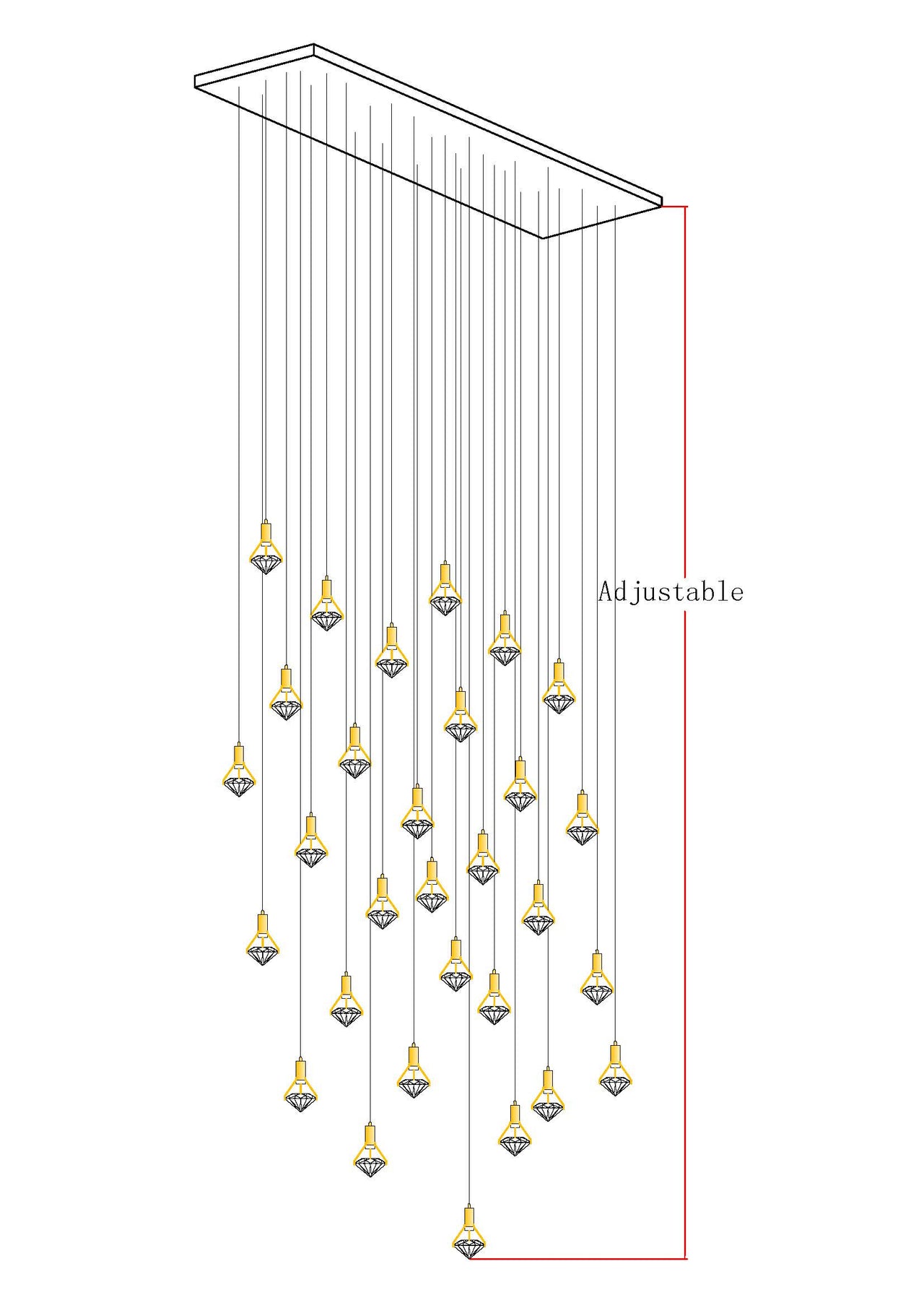 chandelier light fixture 