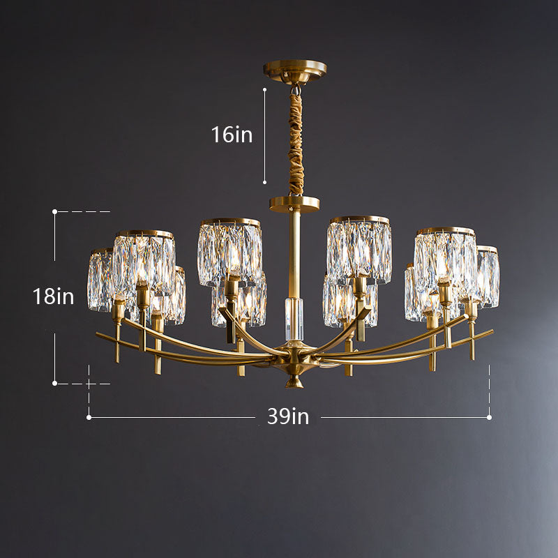 updated chandeliers 
