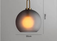 Thumbnail for Retro Industrial Style Frosted Glass Chandelier Pedant