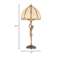 Thumbnail for Golden art table lamp