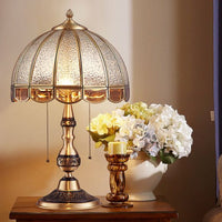 Thumbnail for Hemispherical Bedroom Table Light Antique Textured Glass