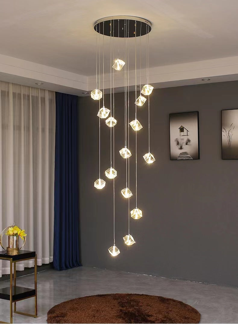 modern crystal chandelier