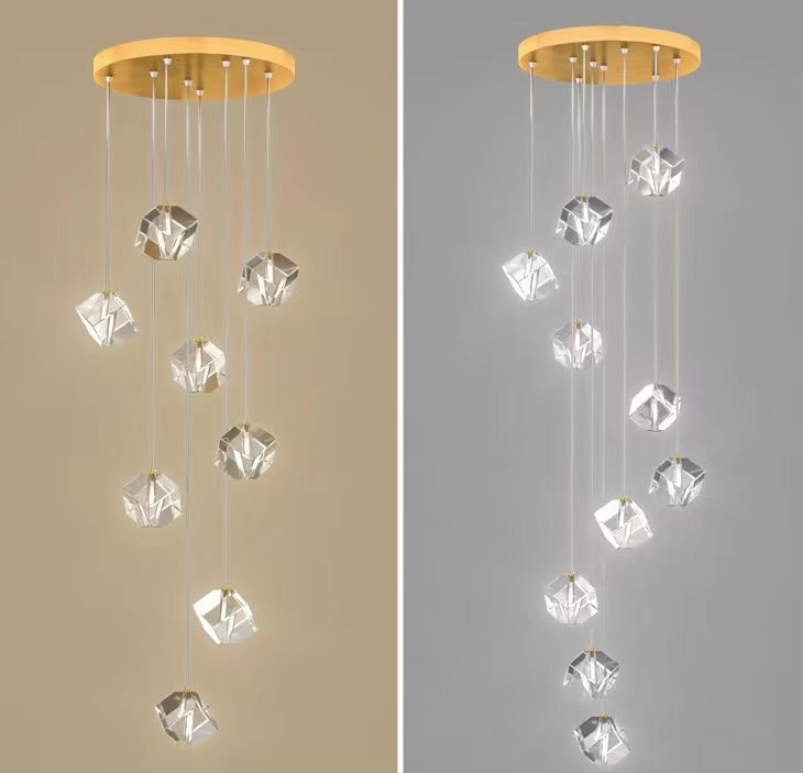 modern crystal chandelier