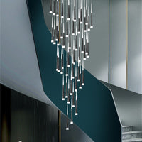 Thumbnail for 2-Story Foyer Pendant Meteor Light Staircase Chandelier