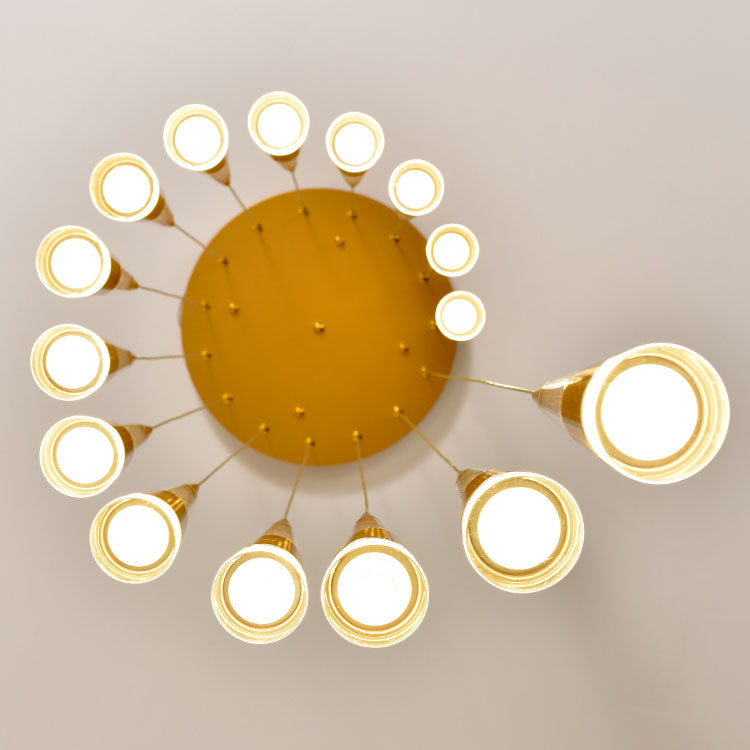 round chandelier modern