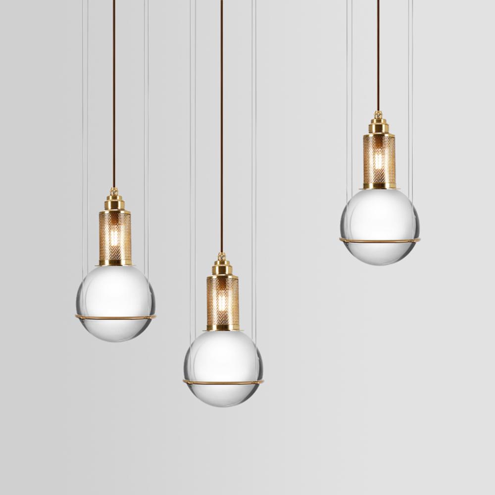 glass bubble light fixture
