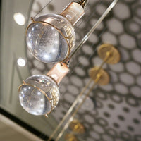 Thumbnail for clear glass ball chandelier 