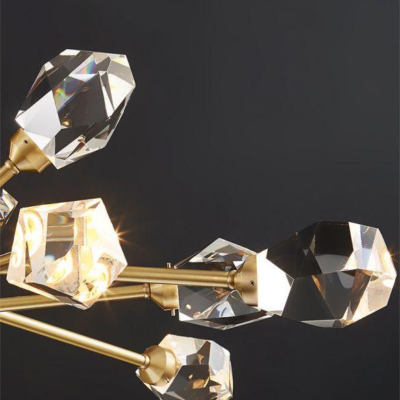 large crystal chandelier