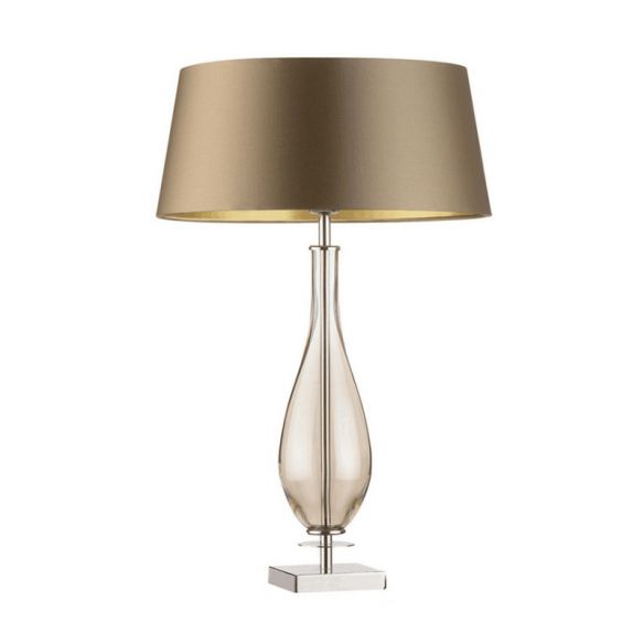 Transparent modern table lamp