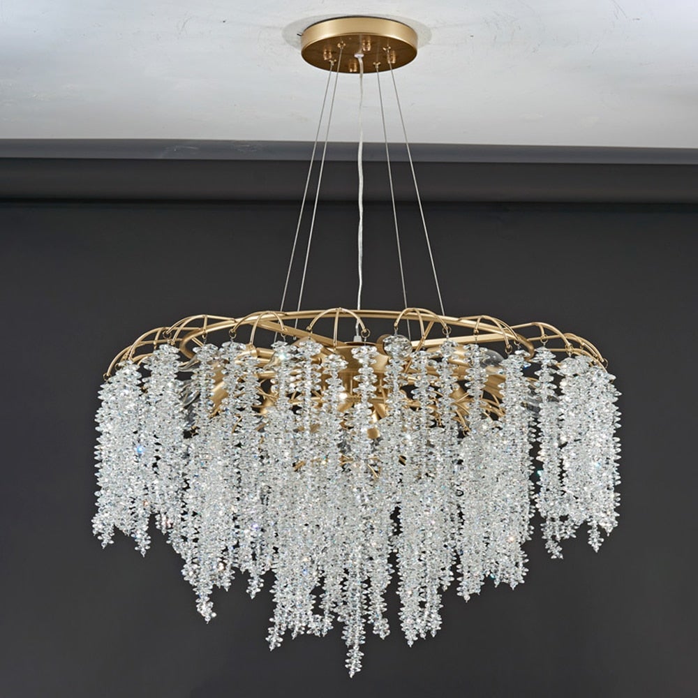 crystal pendant ceiling lights