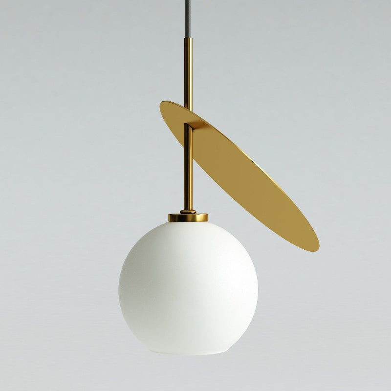 Bubble globe chandelier with Cherry Bloom Polish designer design creating artistic lighting for modern dining room high ceiling