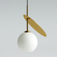 Thumbnail for Bubble globe chandelier with Cherry Bloom Polish designer design creating artistic lighting for modern dining room high ceiling