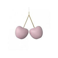 Thumbnail for Chandelier lights with Cherry Blossom Italian fruit-inspired design creating artistic lighting for modern dining room foyer