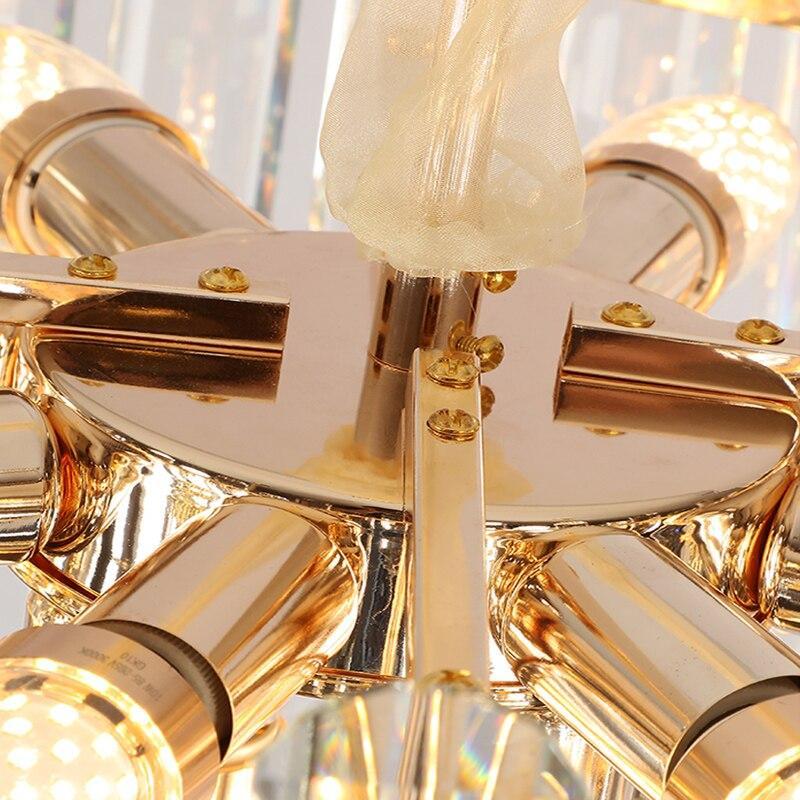 K9 crystal kitchen pendant lights with elegant design creating sophisticated atmosphere for dining room kitchen island lighting