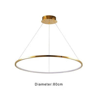 Thumbnail for Multi-Ring Luxury chandelier light fixture with stainless steel design creating modern lighting for dining room foyer entryway