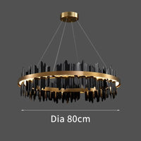 Thumbnail for Modular Shard Chalice chandelier with stainless steel allowing easy maintenance for dining room living room restaurant lighting